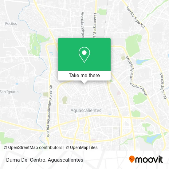 Duma Del Centro map