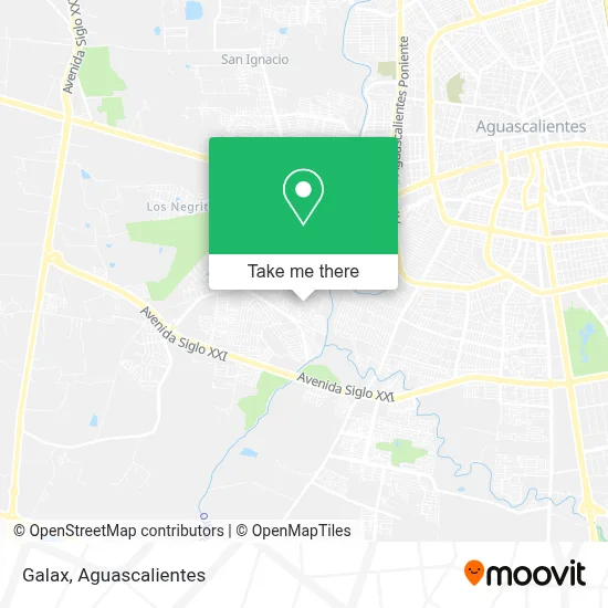 Galax map