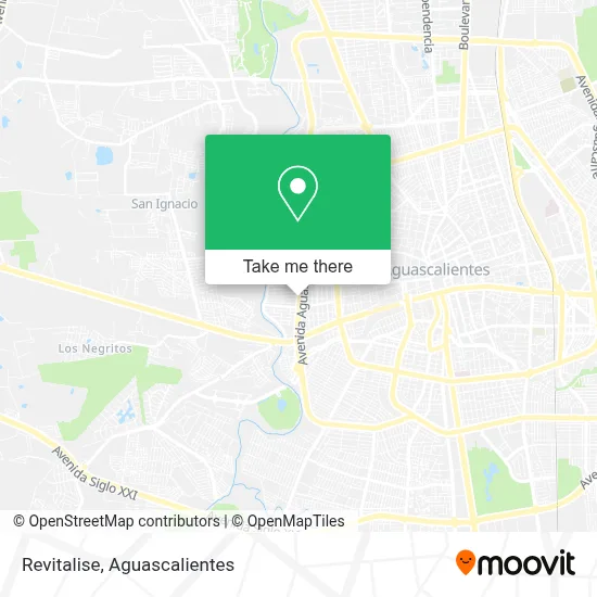 Revitalise map