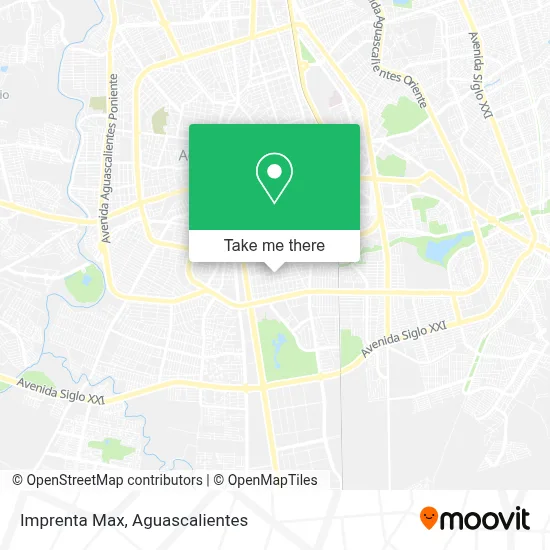 Imprenta Max map