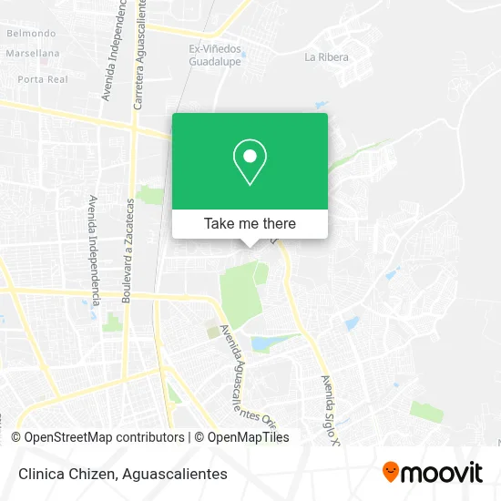 Clinica Chizen map