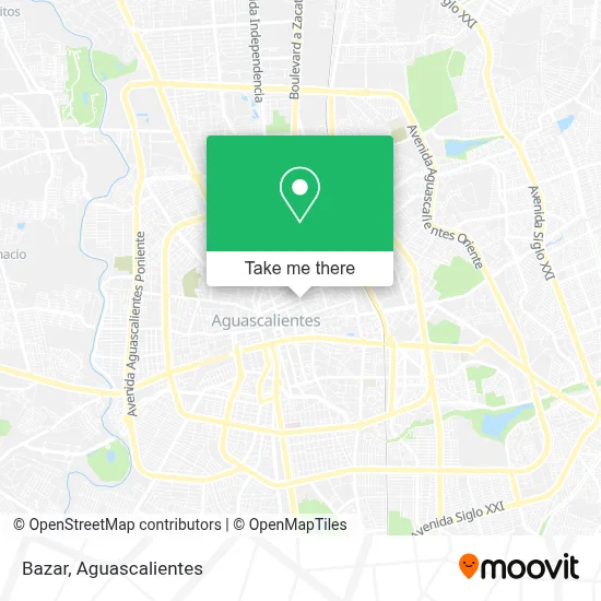 Bazar map
