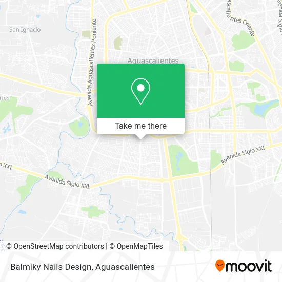 Balmiky Nails Design map