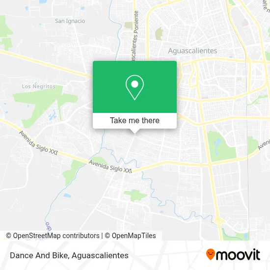 Dance And Bike map