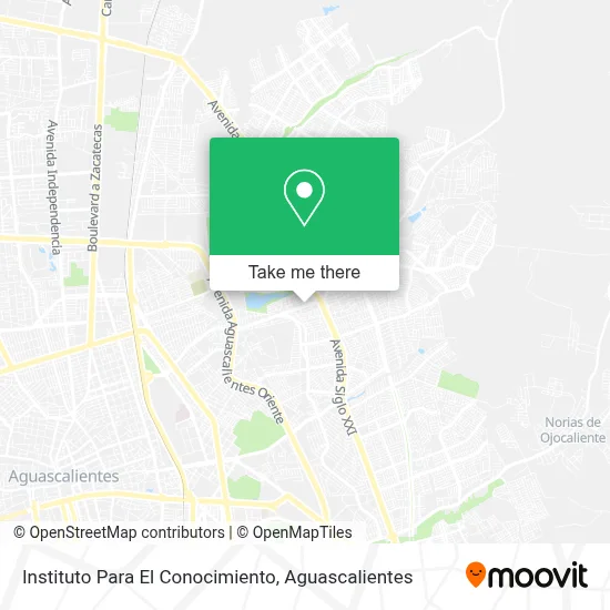 Instituto Para El Conocimiento map