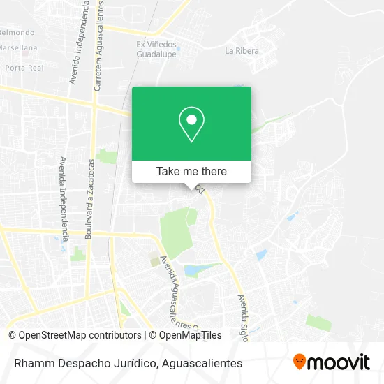 Rhamm Despacho Jurídico map