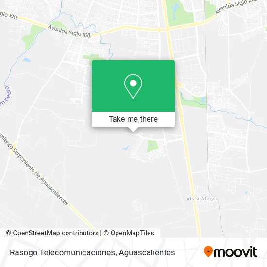 Rasogo Telecomunicaciones map