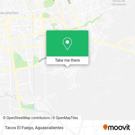 Tacos El Fuego map