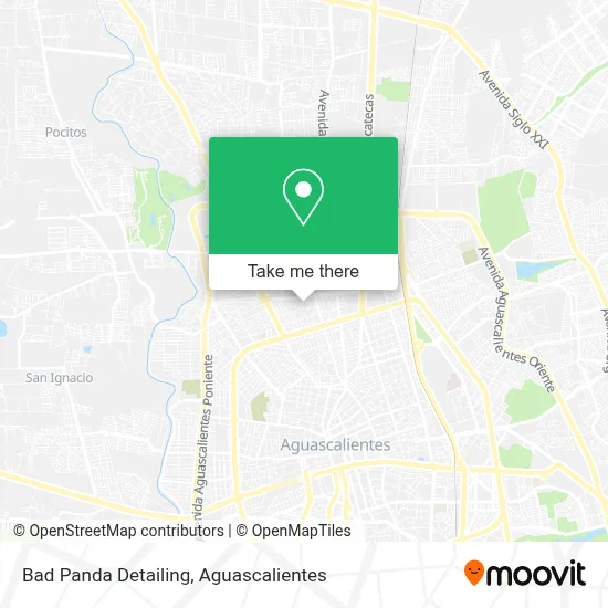 Bad Panda Detailing map