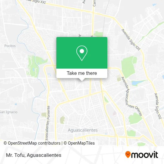 Mr. Tofu map