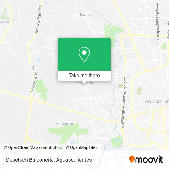 Desetech Balconeria map