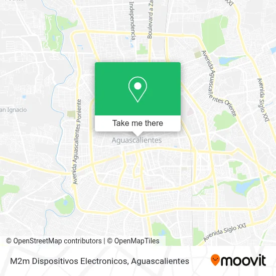 M2m Dispositivos Electronicos map