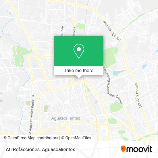 Ati Refacciones map