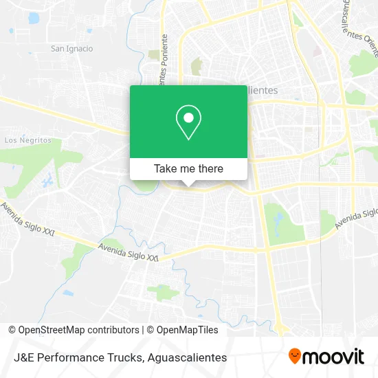 J&E Performance Trucks map