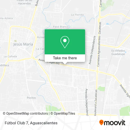Fútbol Club 7 map
