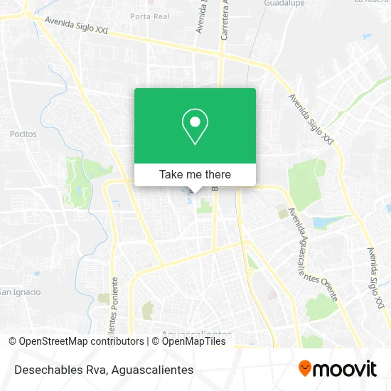 Desechables Rva map
