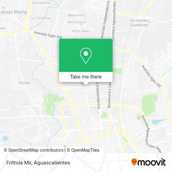 Frittola Mx map
