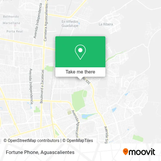 Fortune Phone map