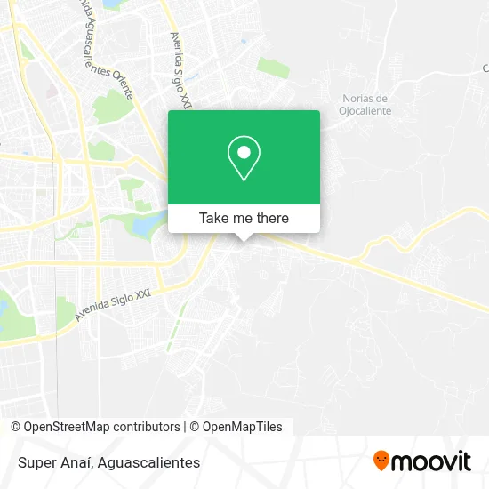 Super Anaí map