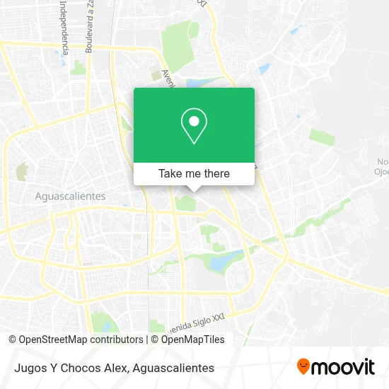 Jugos Y Chocos Alex map
