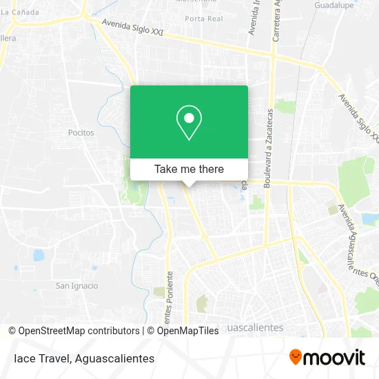 Iace Travel map