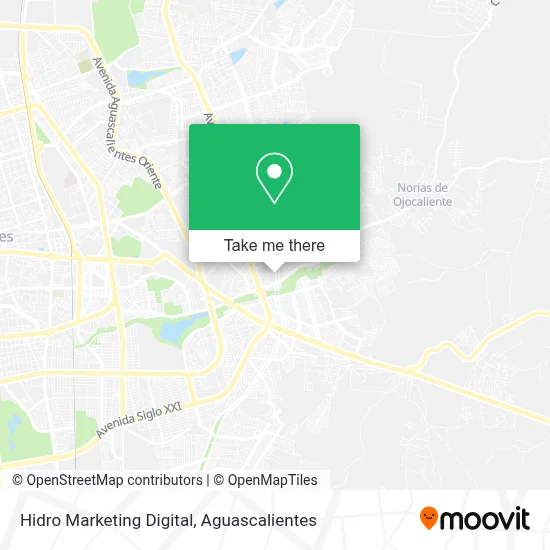 Hidro Marketing Digital map