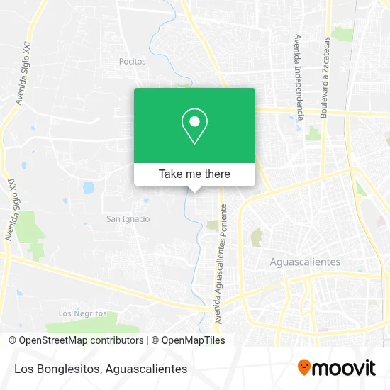 Los Bonglesitos map