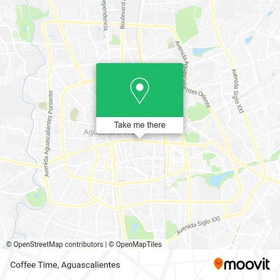 Coffee Time map