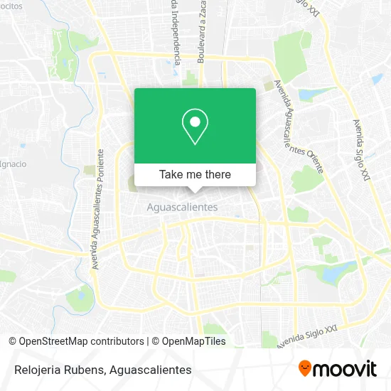 Relojeria Rubens map