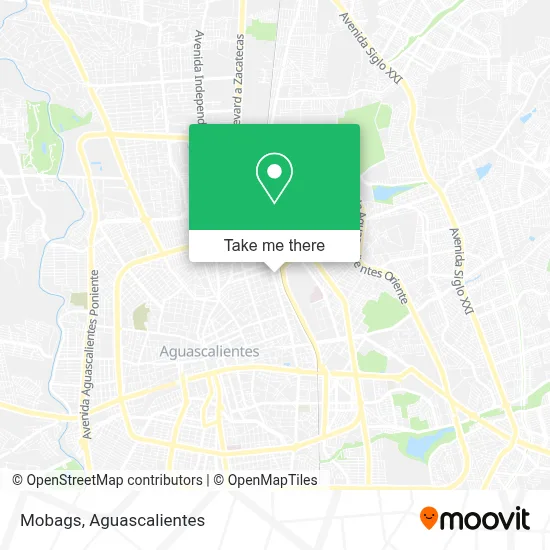 Mobags map