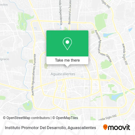Instituto Promotor Del Desarrollo map