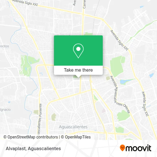 Alvaplast map