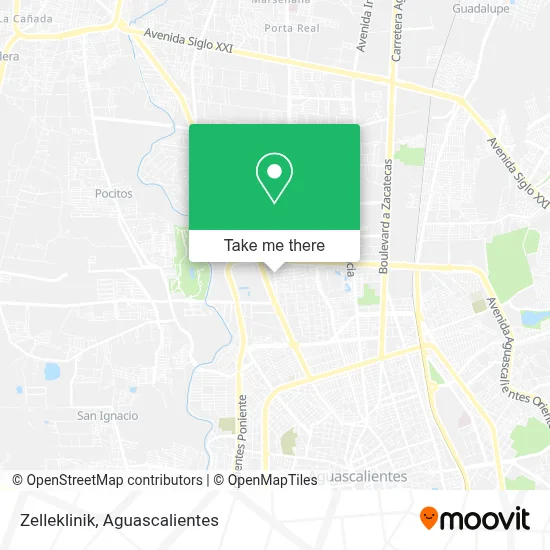 Zelleklinik map
