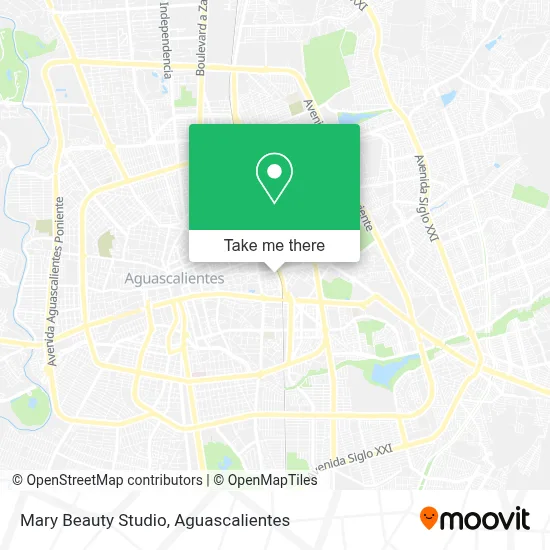 Mary Beauty Studio map