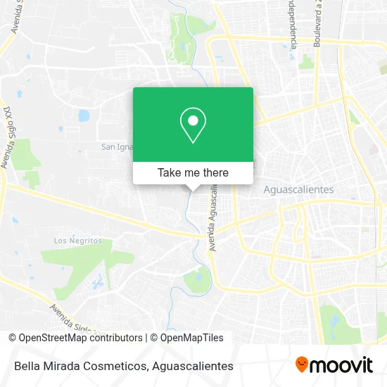 Bella Mirada Cosmeticos map
