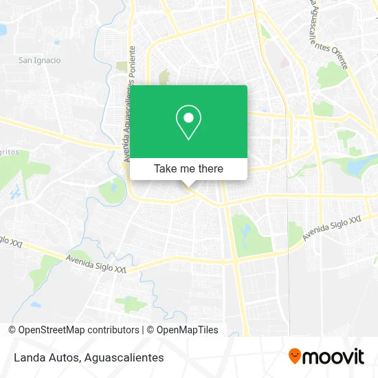Landa Autos map