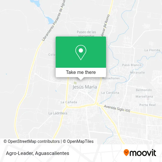 Agro-Leader map