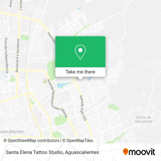 Santa Elena Tattoo Studio map