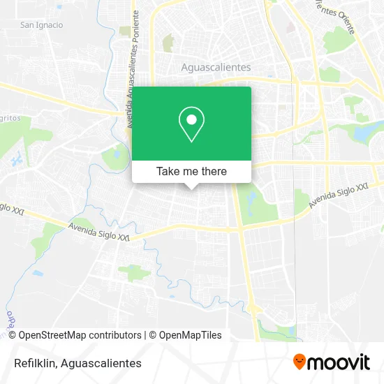 Refilklin map