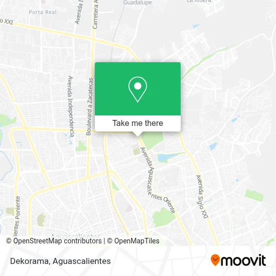 Dekorama map
