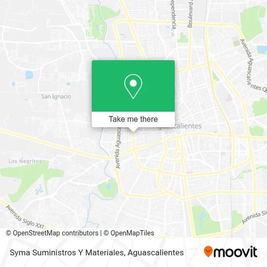 Syma Suministros Y Materiales map