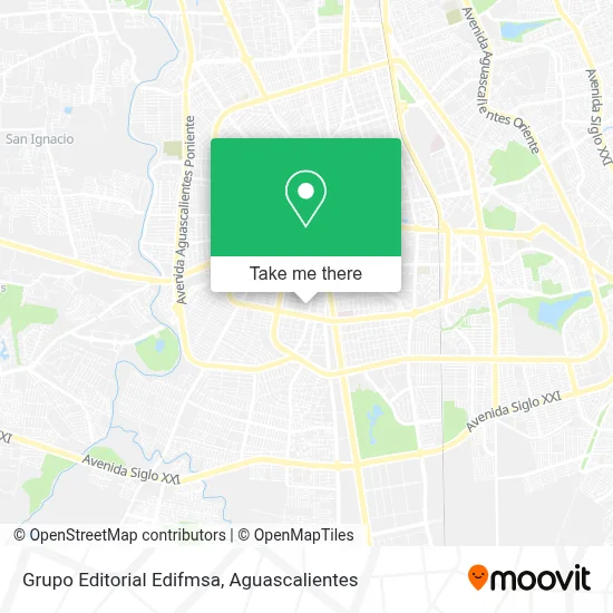 Grupo Editorial Edifmsa map