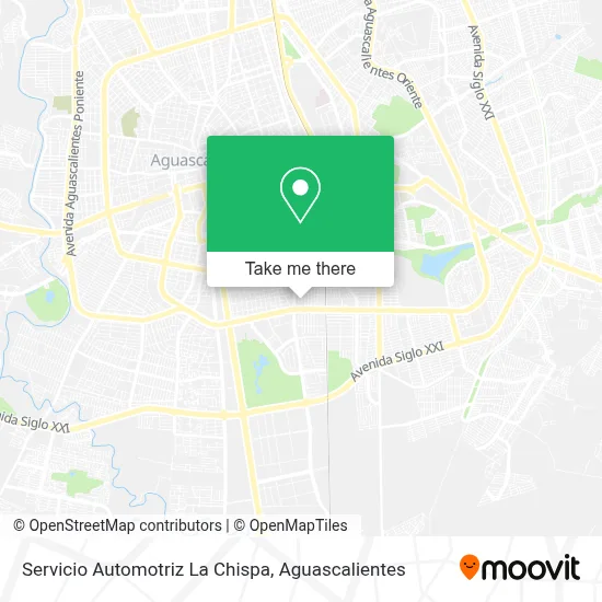Servicio Automotriz La Chispa map