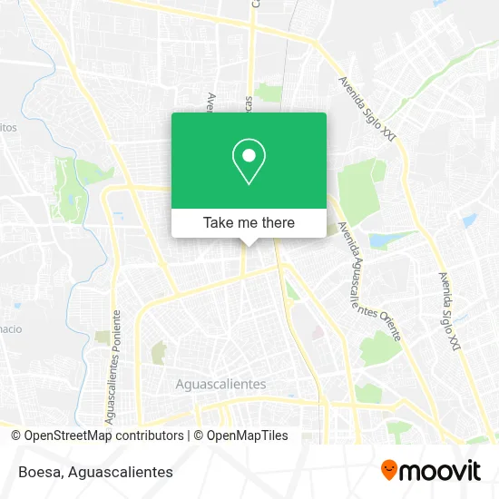 Boesa map