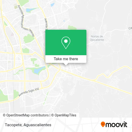 Tacopete map