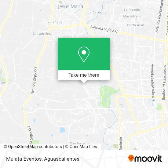 Mulata Eventos map