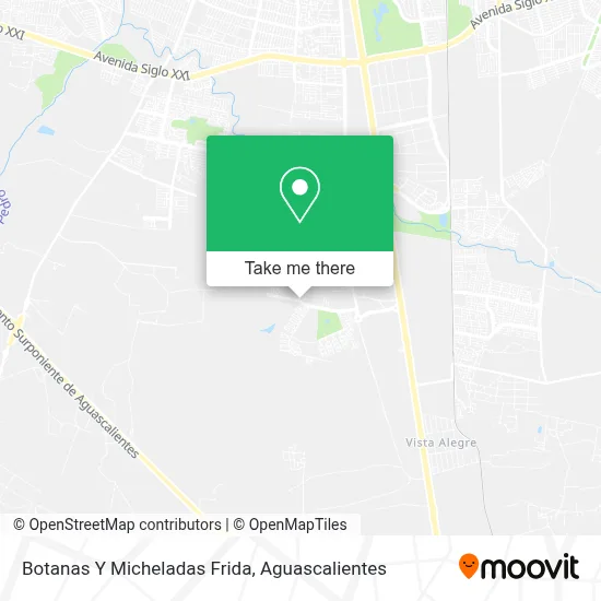 Botanas Y Micheladas Frida map