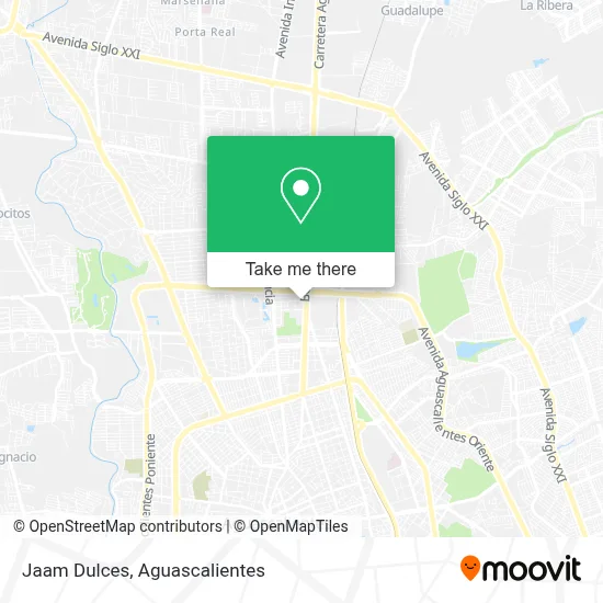 Jaam Dulces map