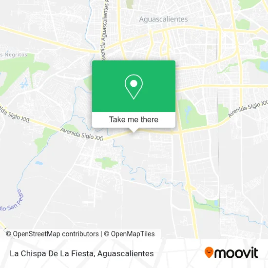 La Chispa De La Fiesta map
