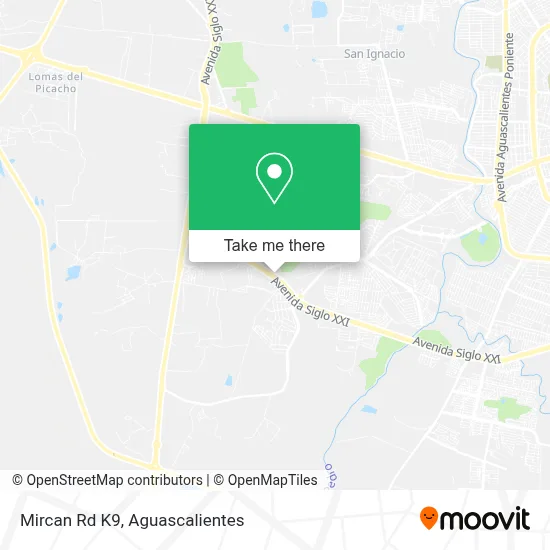 Mircan Rd K9 map